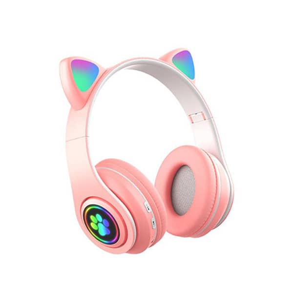 هدفون گوش گربه ای بی سیم Cat Ear مدل B39 1 هدفون گوش گربه ای بی سیم Cat Ear مدل B39