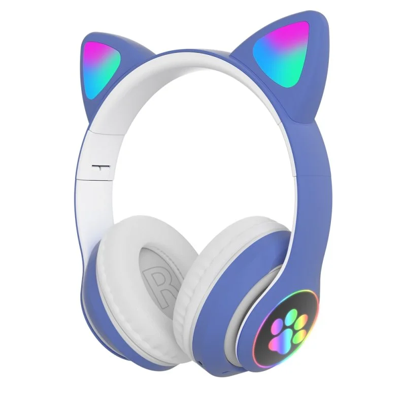 هدفون گوش گربه ای بی سیم Cat مدلstn-28 1 هدفون گوش گربه ای بی سیم Cat مدلstn-28
